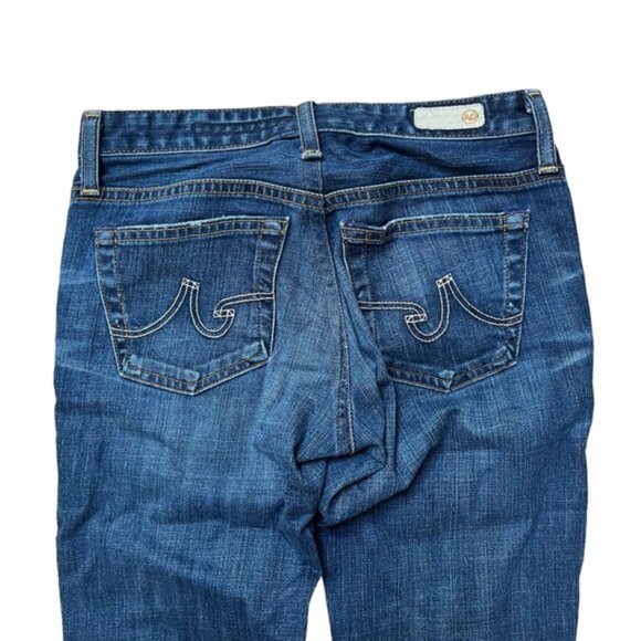 AG Adriano Goldschmied Angel Boot Cut Jeans Blue Size 26 - Picture 3 of 9